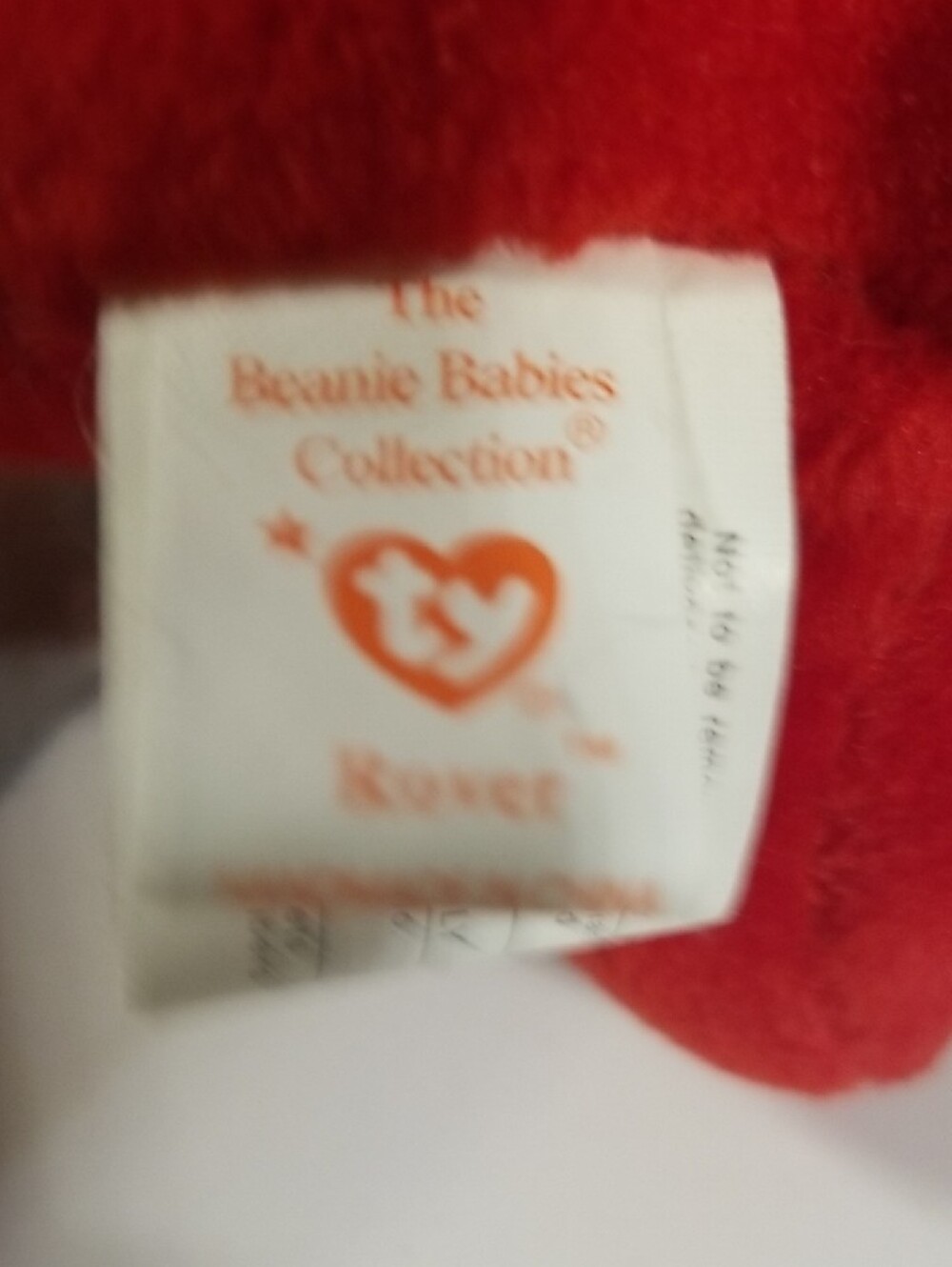 Ty Rover The Red Dog - Picture 3 of 6